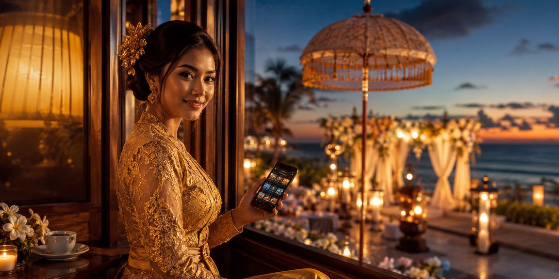 Pengguna VIP menikmati bonus eksklusif di kafe Indonesia bersama kopi